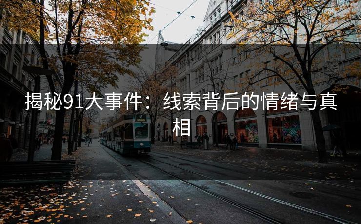 揭秘91大事件:线索背后的情绪与真相
